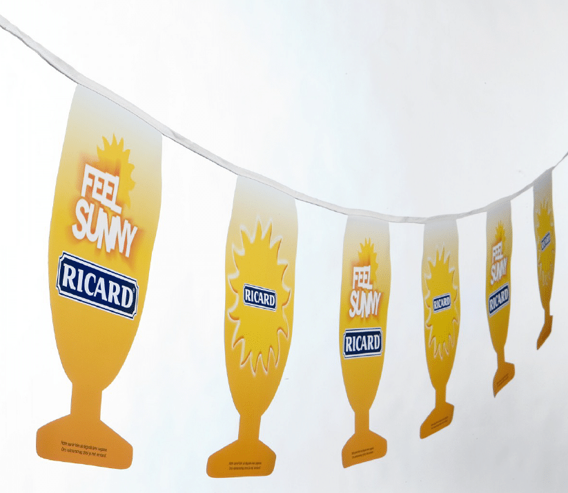 Guirlande fanion Ricard